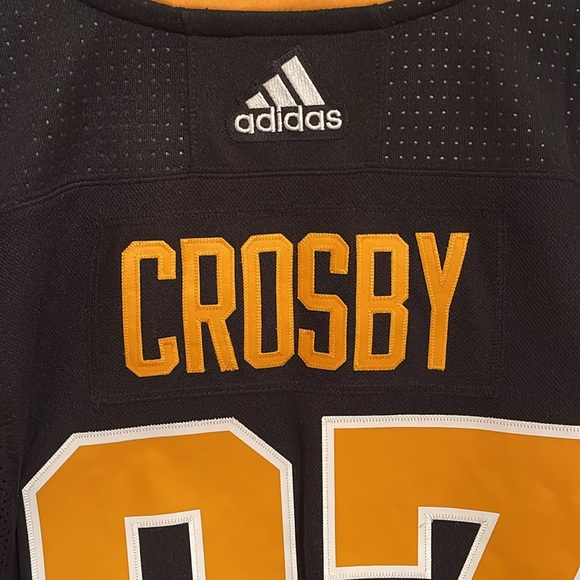 adidas Sidney Crosby Pittsburgh Penguins Home Authentic Jersey - Picture 8 of 10